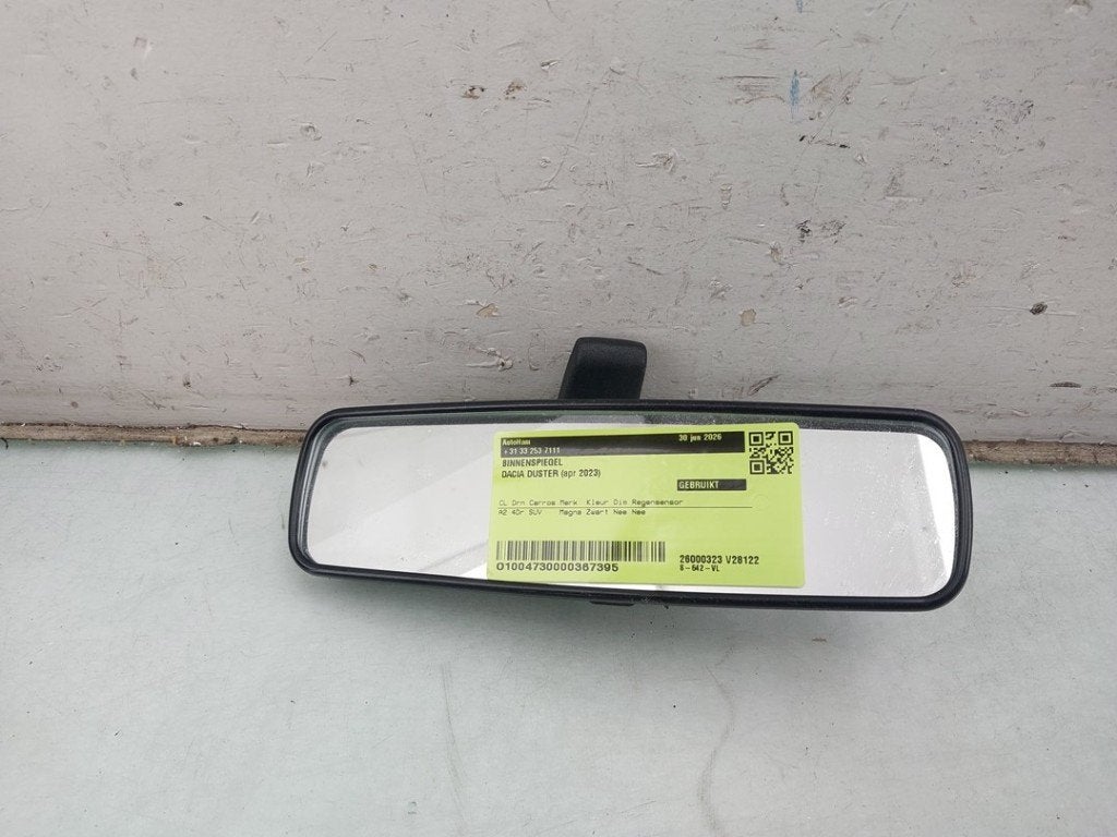 RETROVISEUR INTERIEUR Duster (SR) (|7701349373|05028|), Dacia, Renault Deutschland AG, Utilisé, Peter-Huppertz-Straße 5
51063  Köln, DE