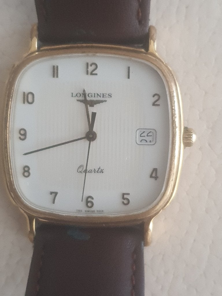 Longines Quartz, Enlèvement ou Envoi, Utilisé, Montre-bracelet