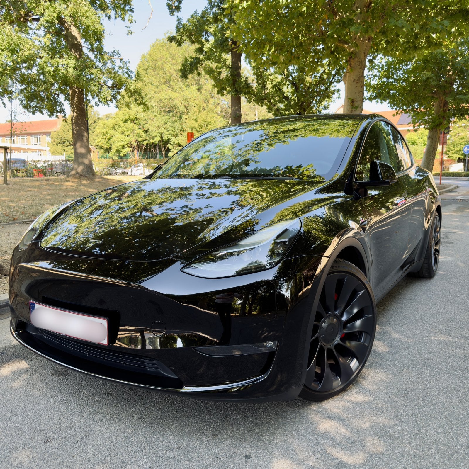 Tesla Model Y*Performance*Volledig zwart*AWD*Autopilot*, Automaat, Zwart, Leder, 5 zetels