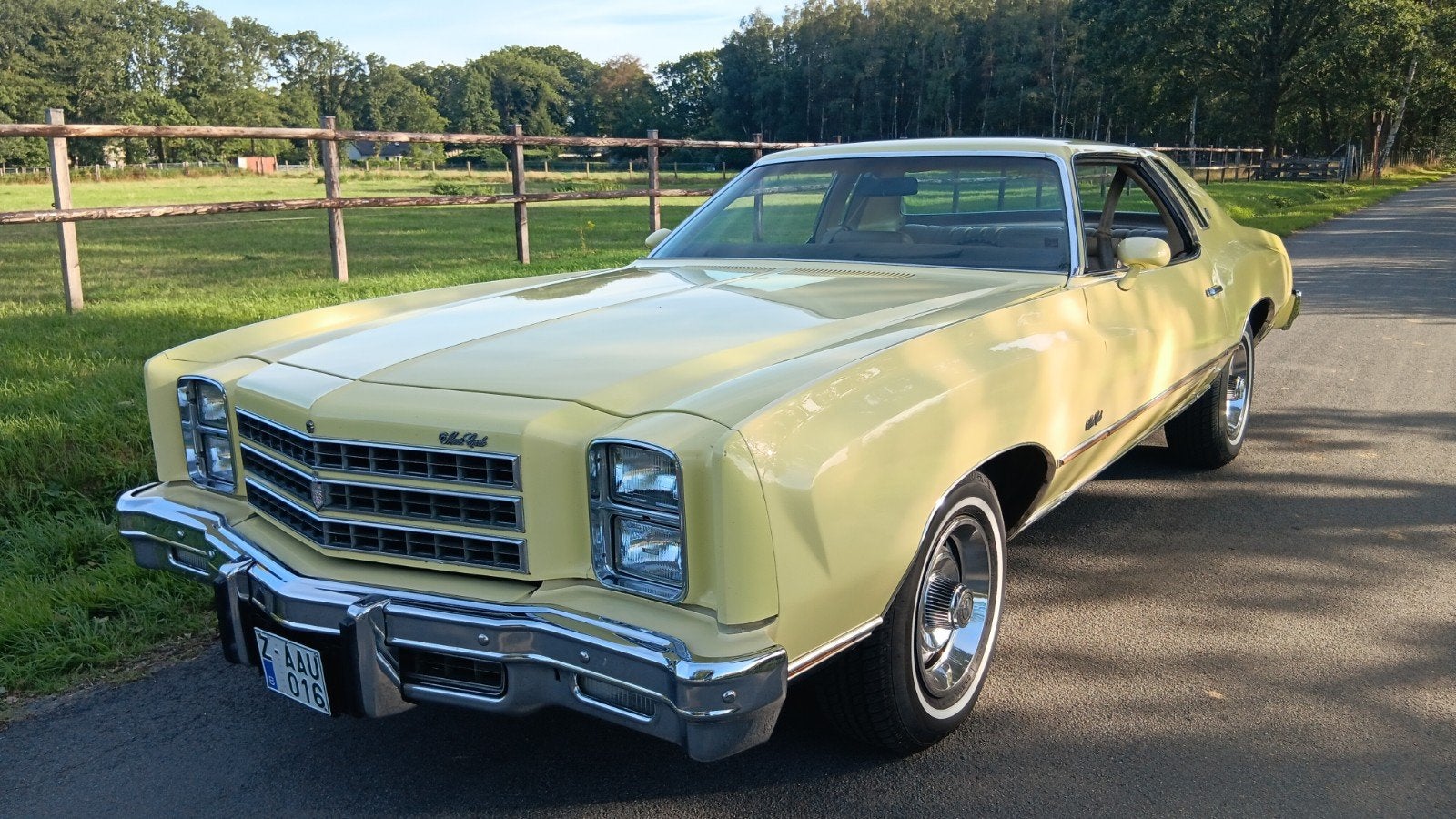 Chevrolet Monte Carlo 1976
V8 - 5700cc
Automaat
110467 miles, Autos, Achat, Entreprise, Chevrolet, https://public.car-pass.be/vhr/25a7f5ad-2a14-49bd-b9a5-17ea771ef896