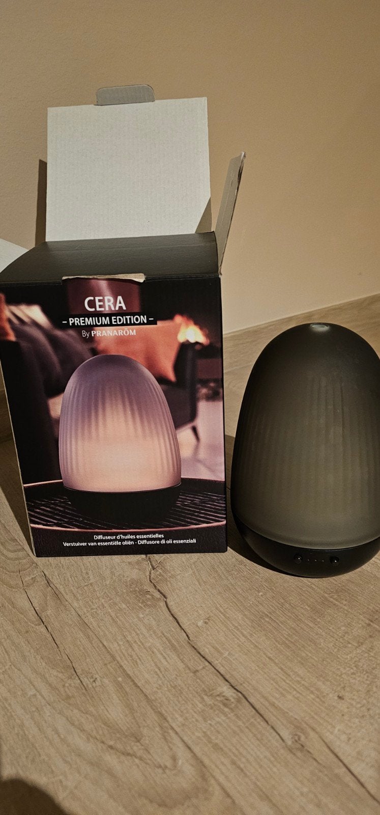 Prnmanarom diffuser van etherische olie, Ophalen