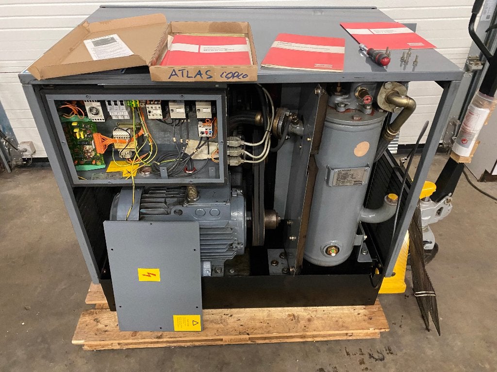 Atlas Copco GA15 contactorgestuurde compressor, Ophalen