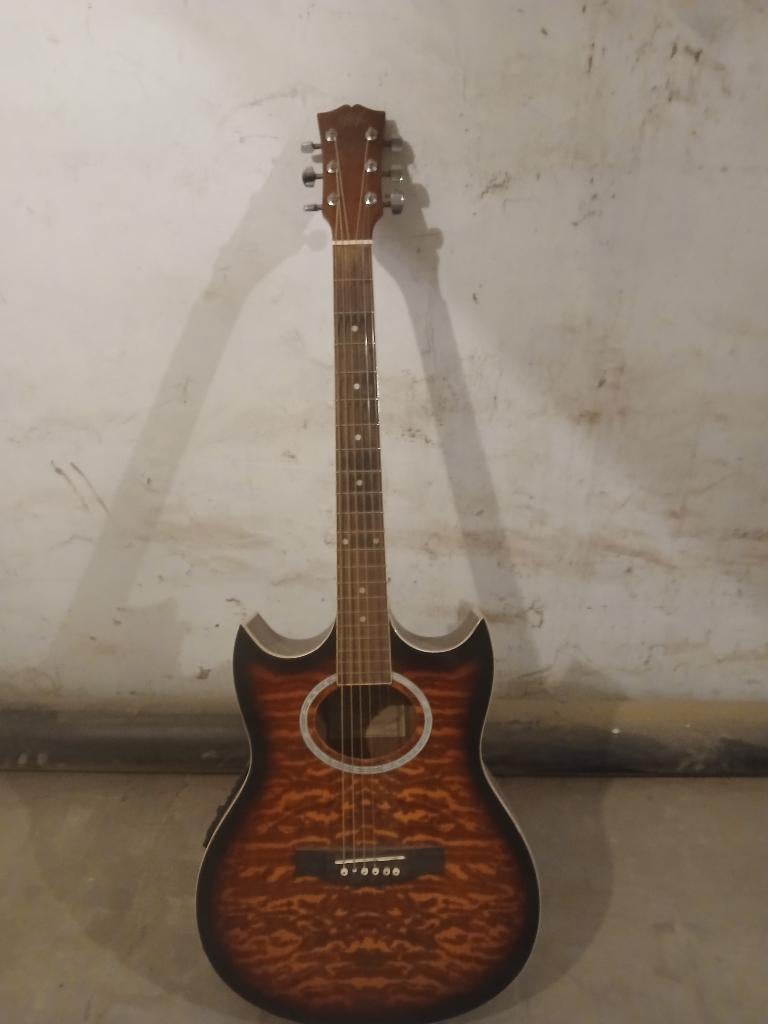 HK semi akoestische gitaar, Muziek en Instrumenten, Ophalen, Gebruikt, Klassieke of Spaanse gitaar