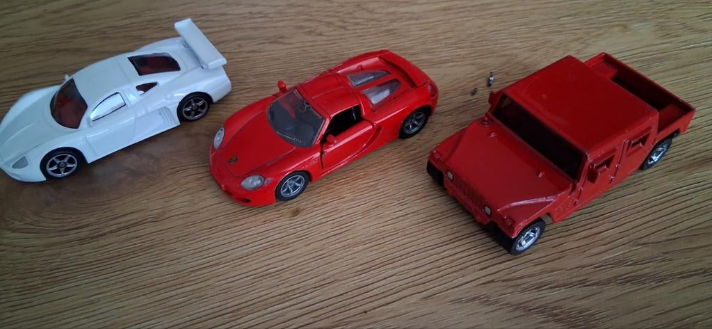 3 Siku auto's, Ophalen of Verzenden, Auto, SIKU
