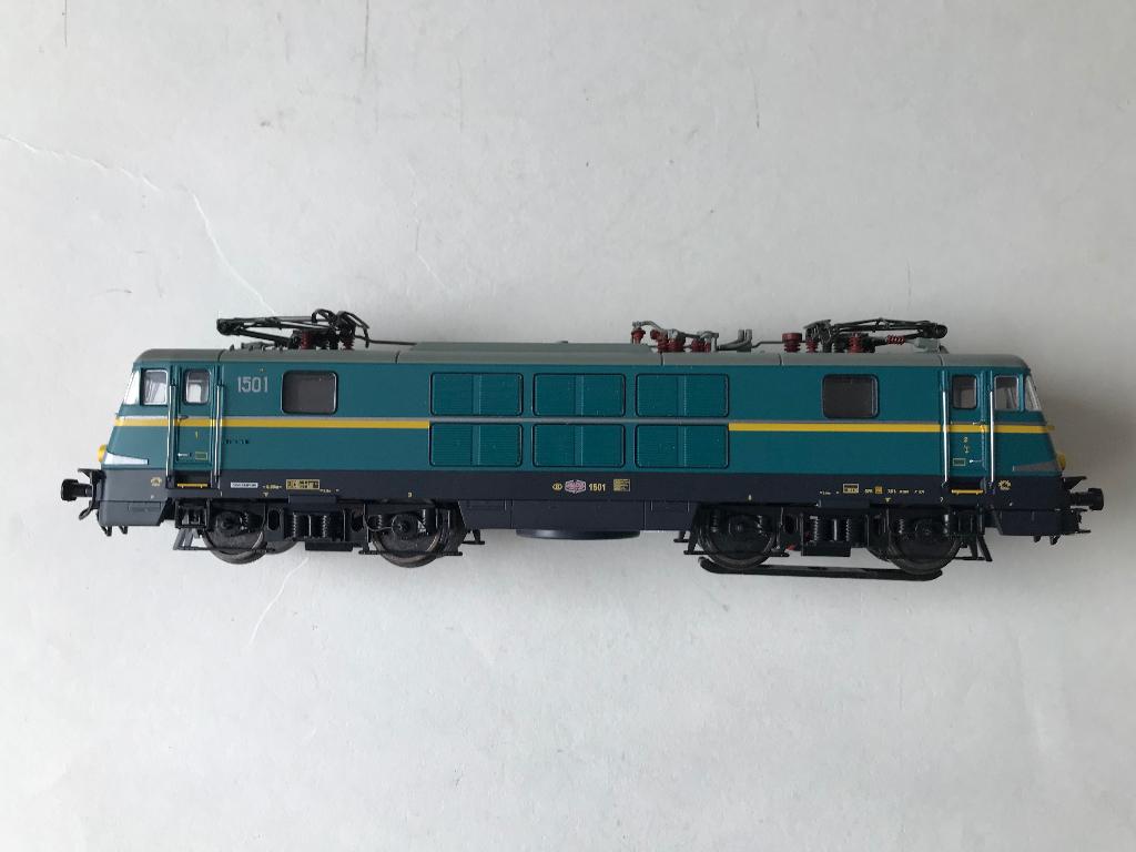 Olaerts NMBS 1501 AC mfx dig sound, Wisselstroom, Locomotief, Zo goed als nieuw, Ophalen