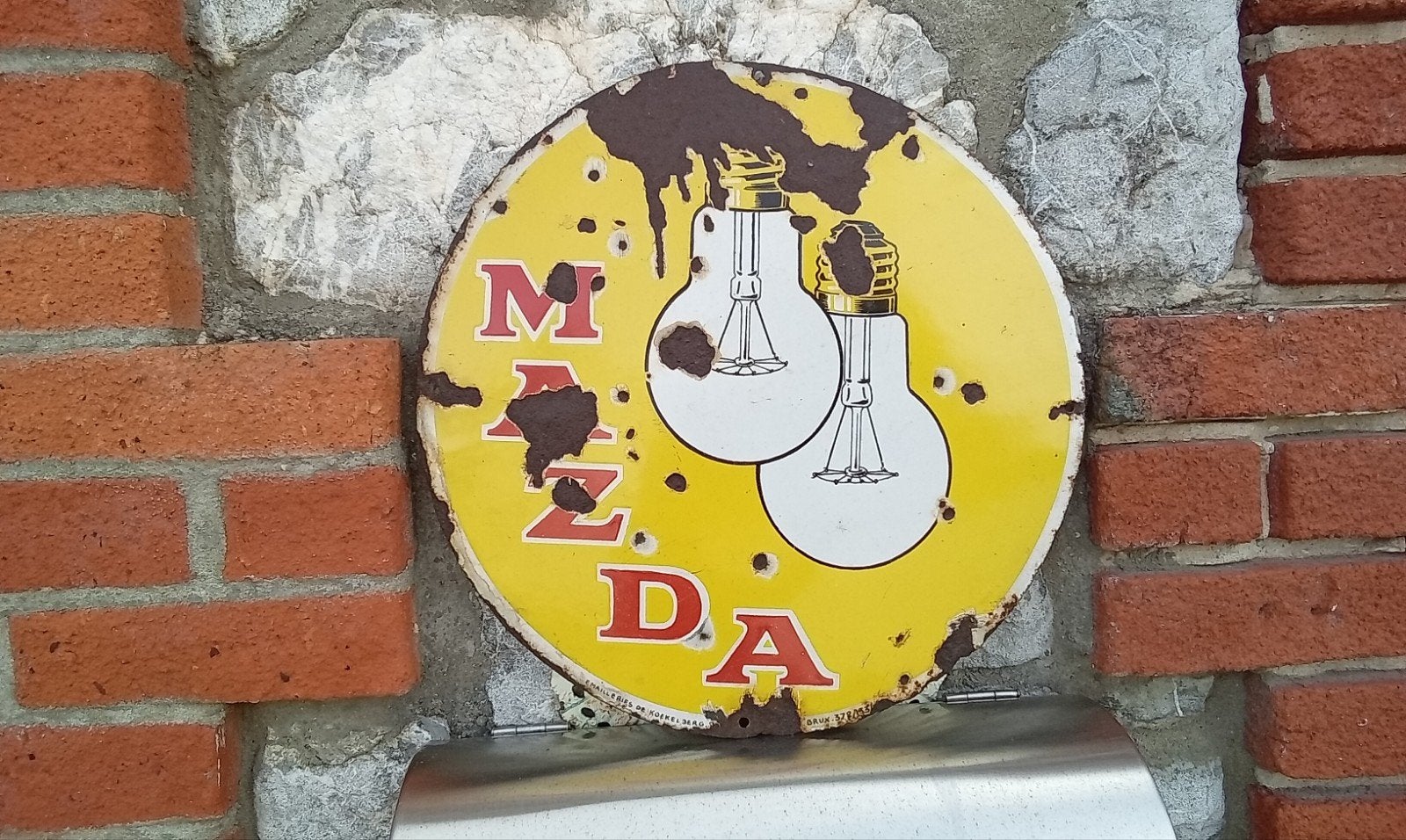 plaque émaillée, Enlèvement ou Envoi