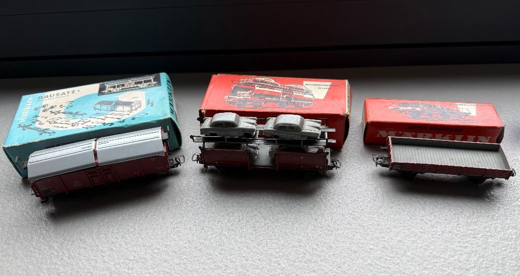 Wagons de marchandises Märklin H0, Analogique, Enlèvement ou Envoi, Wagon, Utilisé