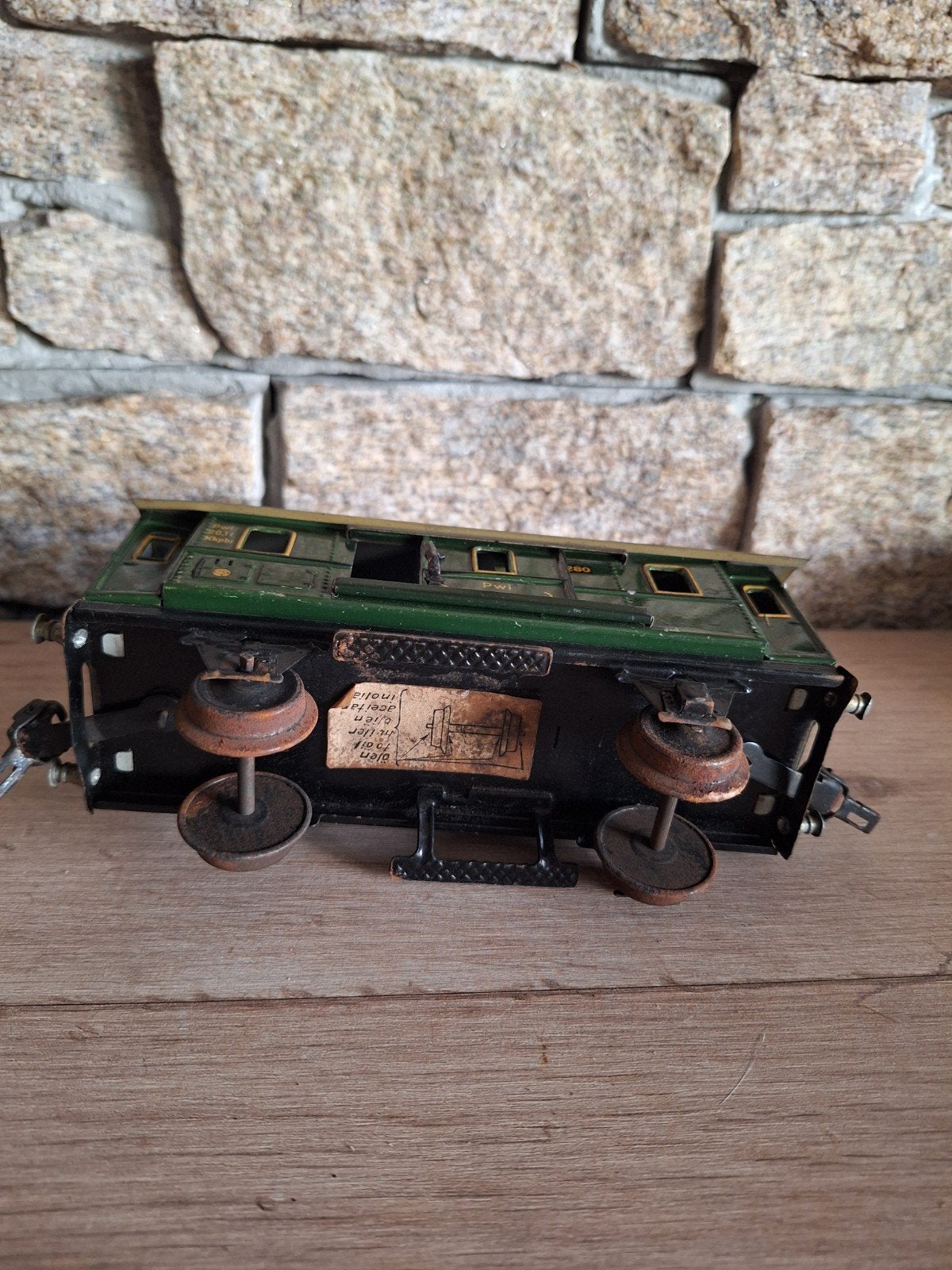 Wagon bagages Märklin 17260 vert (Échelle 0) – Tôle ancienne, Hobby & Loisirs créatifs, Enlèvement ou Envoi