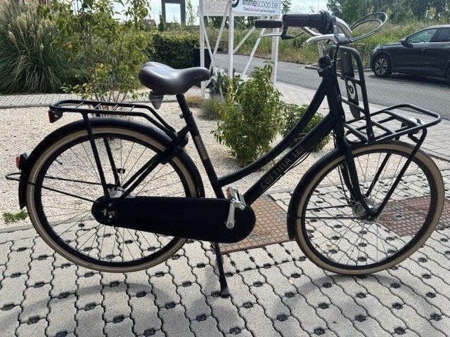 Cortina U4 ND7 Damesfiets – Jet Black – Maat 50, Fietsen en Brommers, Gebruikt, Versnellingen, 50 tot 53 cm, Ophalen