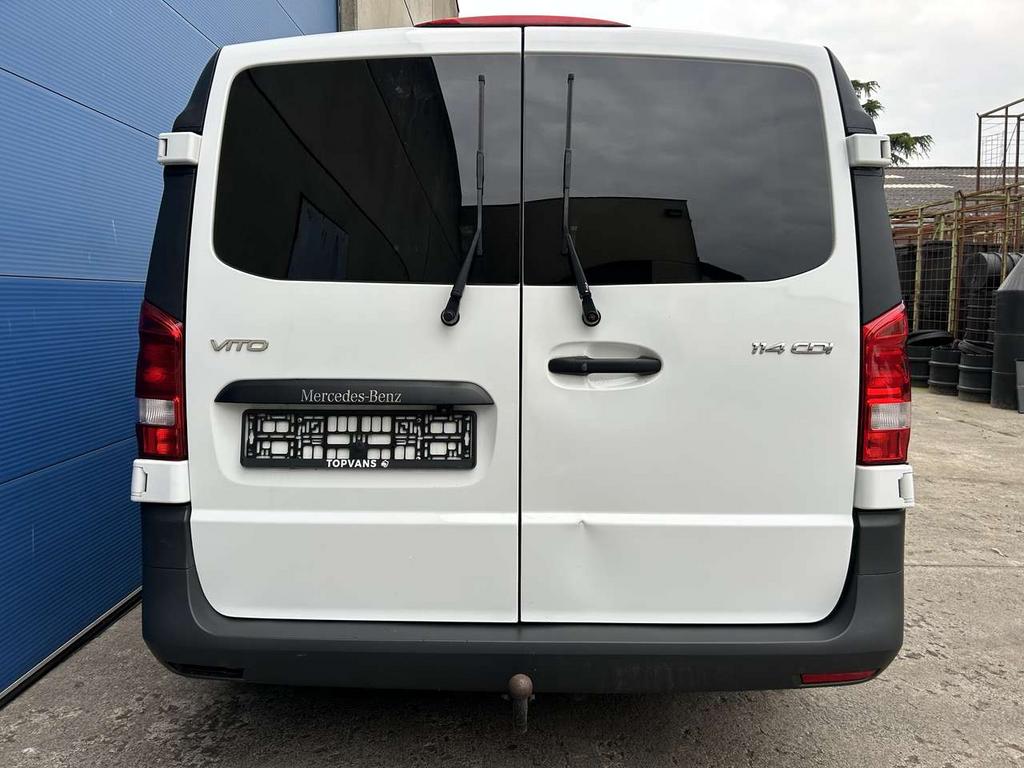 Mercedes-Benz Vito 114 CDI Dubbele Cabine Lichte Vracht 5 P, Auto's, Wit, Bedrijf, https://public.car-pass.be/vhr/e39d369c-e354-4606-9c30-1e0f7a5d06f3