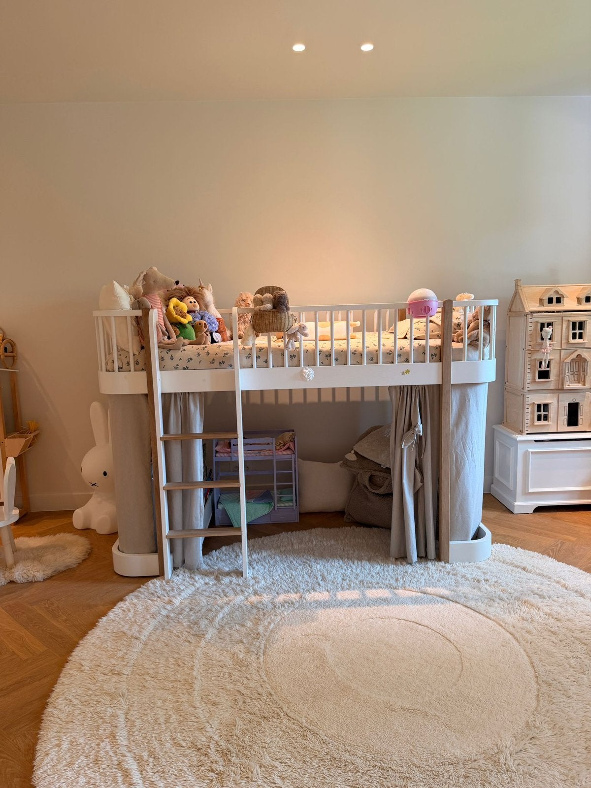 Hoogslaper oliver furniture, Enfants & Bébés, Chambre d'enfant | Lits superposés & Lits mezzanines, Enlèvement, Comme neuf, Lit mezzanine