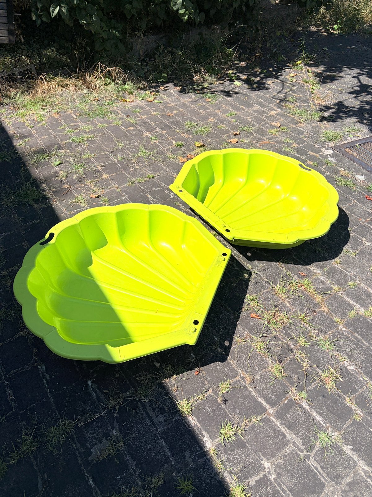 Piscine / bac à sable coquilage, Kinderen en Baby's, Speelgoed | Buiten | Zandbakken, Ophalen, Gebruikt