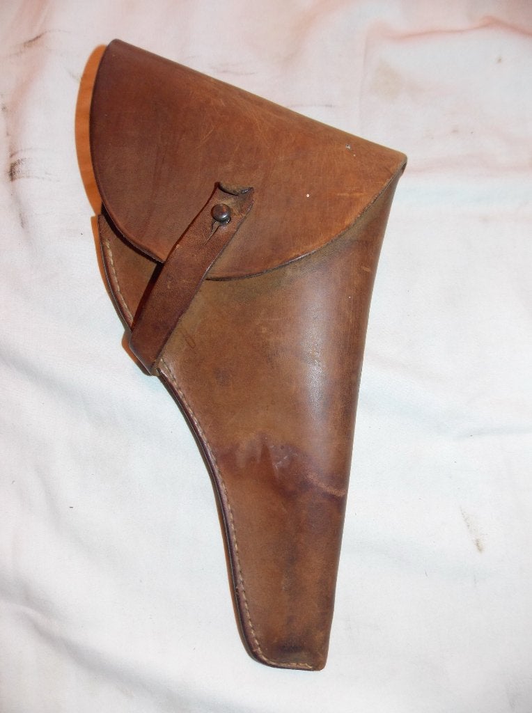 FP lederen holster Belgisch Congo, Ophalen of Verzenden, Landmacht, Overige typen