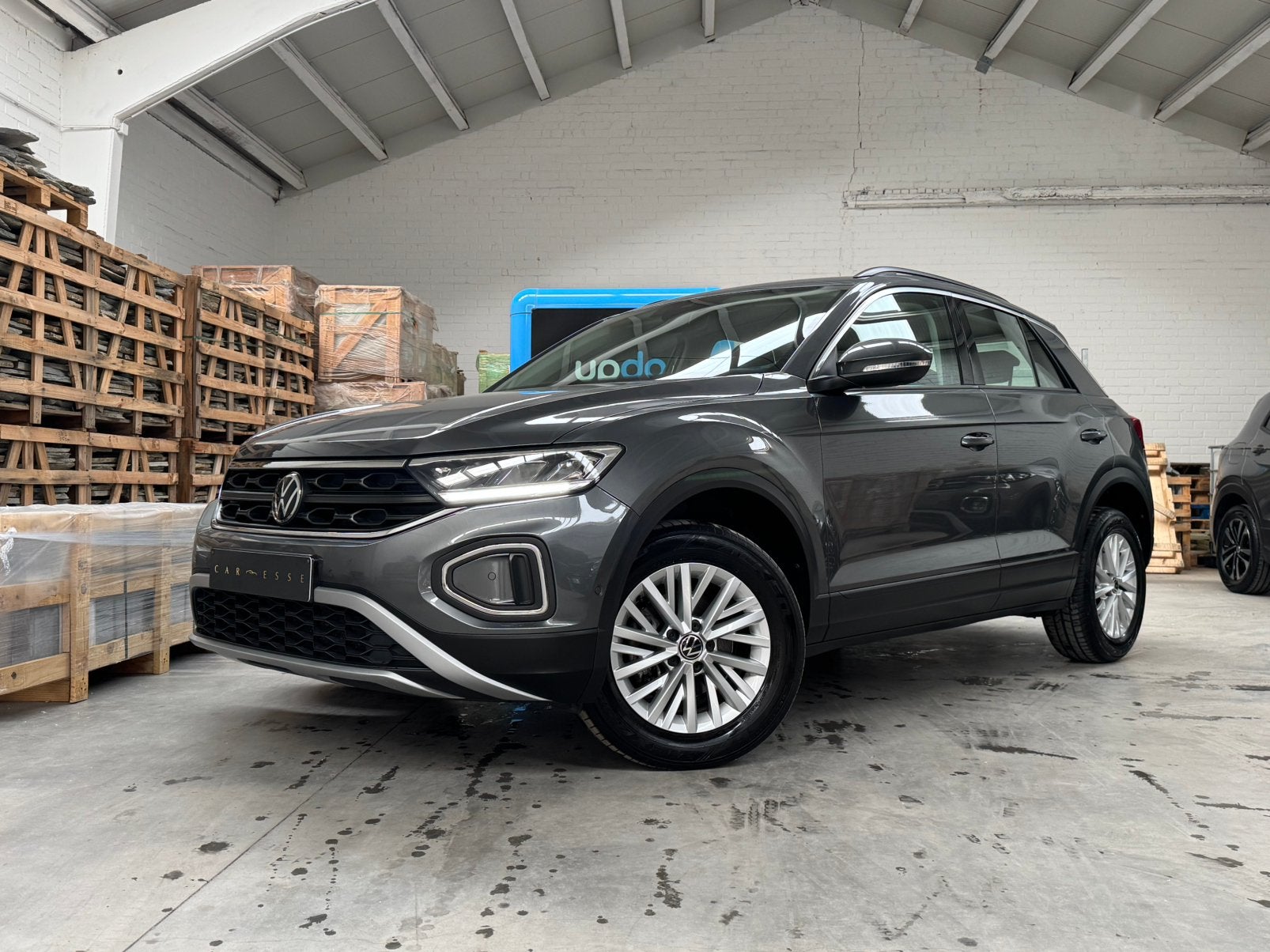 VERKOCHT! 2023 Volkswagen T-Roc 1.5 TSI DSG AUTOMAAT, Auto's, Volkswagen, Stof, 4 cilinders, Bedrijf, 5 zetels