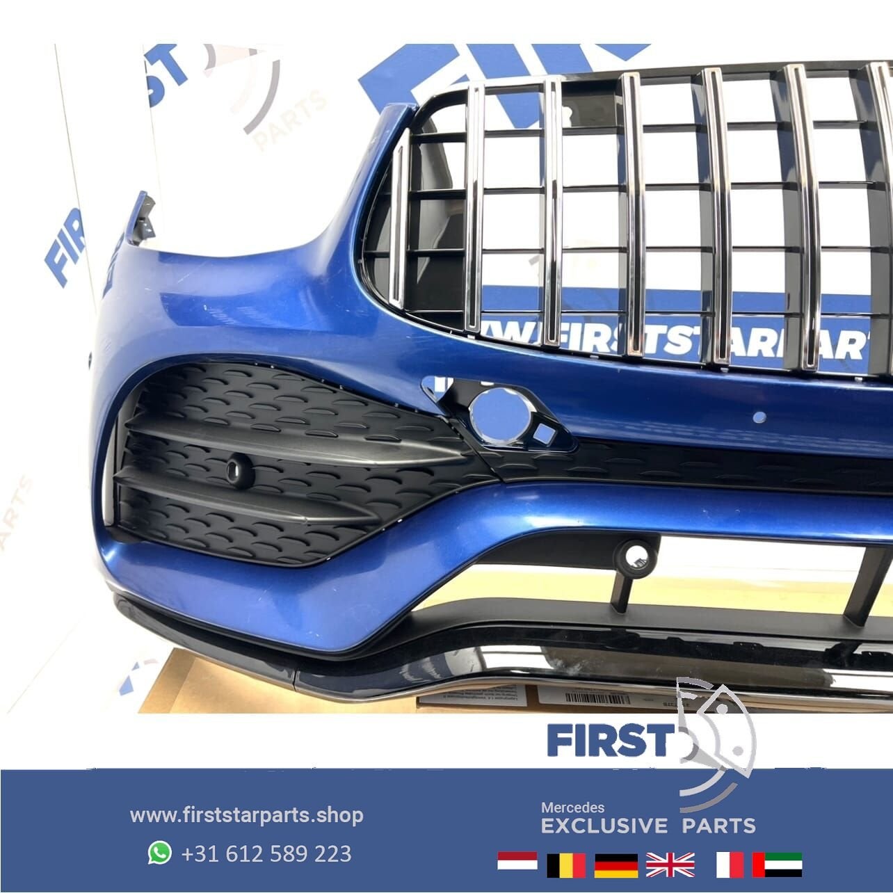 W253 GLC AMG FACELIFT VOORBUMPER Mercedes 2018-2022 BUMPER B, Utilisé, -, Avant, -