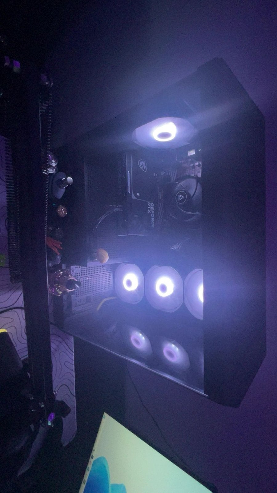 Setup gaming, Informatique & Logiciels, Ordinateurs de bureau, Comme neuf, Gaming, Enlèvement