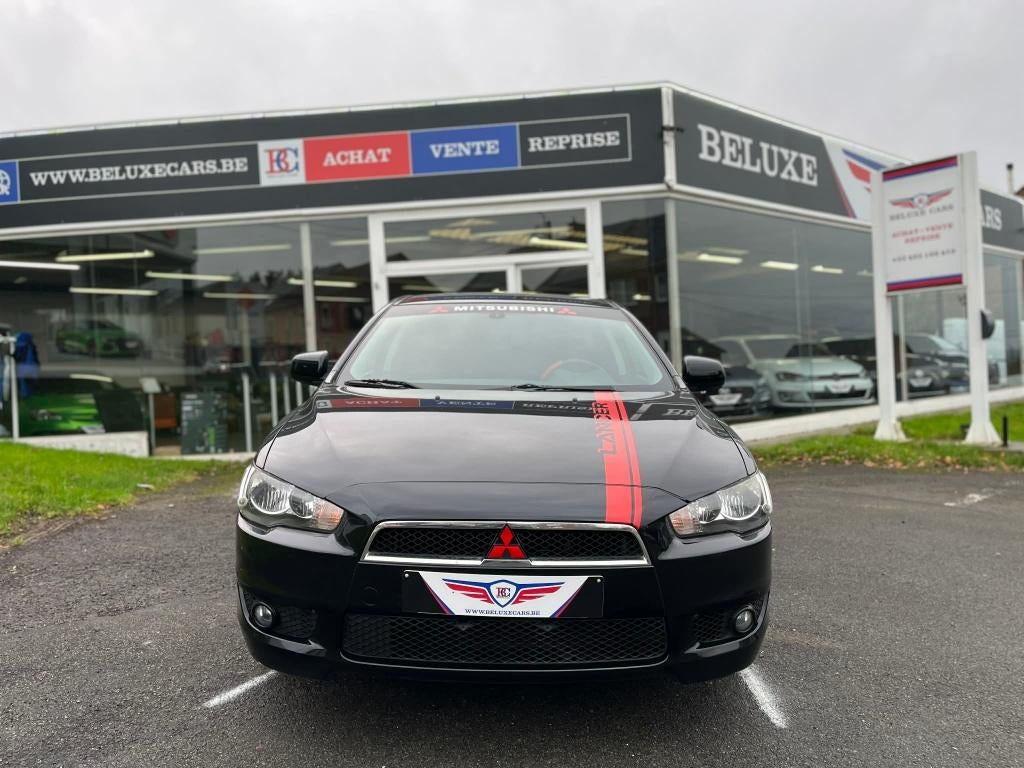Mitsubishi Lancer 1.6I BENZINE*TOUCHSCREEN*CLIM*START-STOP, Auto's, Mitsubishi, Voorwielaandrijving, Zwart, 4 cilinders, 1590 cc