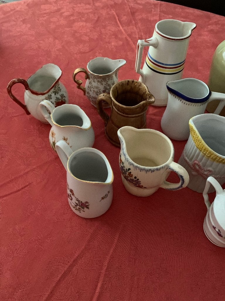 Céramiques diverses anciennes, Enlèvement