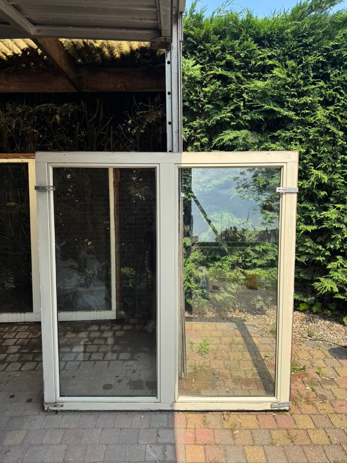 Houten raam, 75 à 150 cm, 75 à 150 cm, Enlèvement, Utilisé