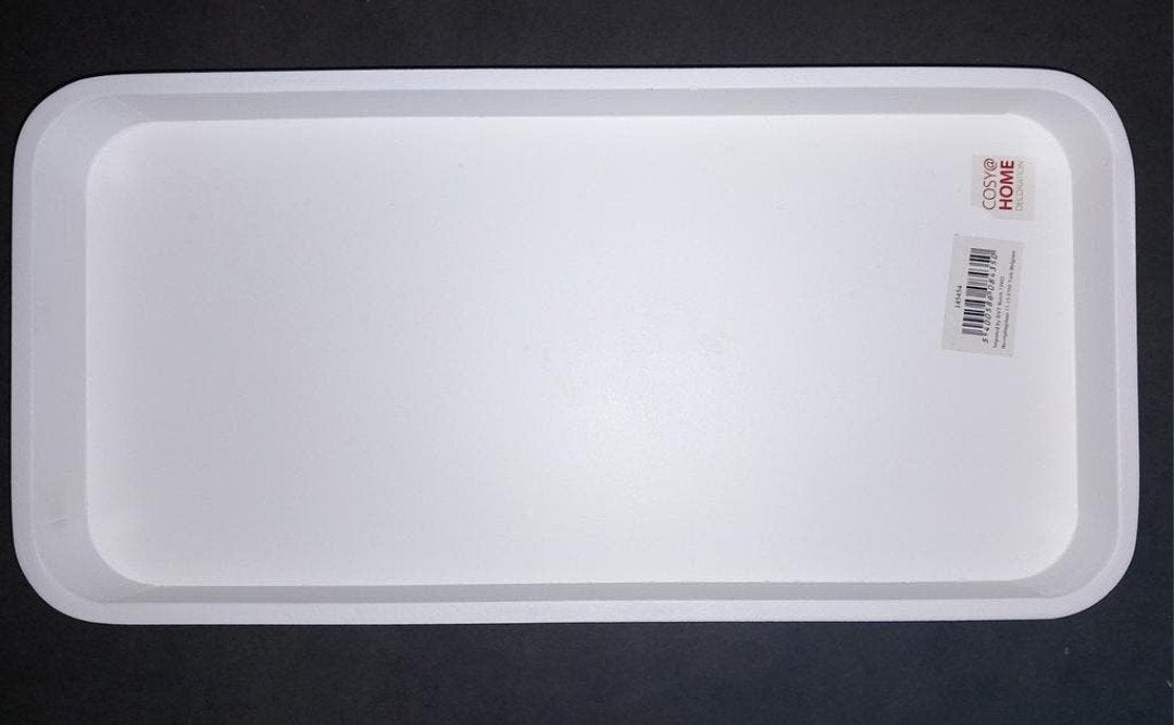 plateau en bois blanc -> 3€, Comme neuf, Enlèvement, Rectangulaire, Plateau