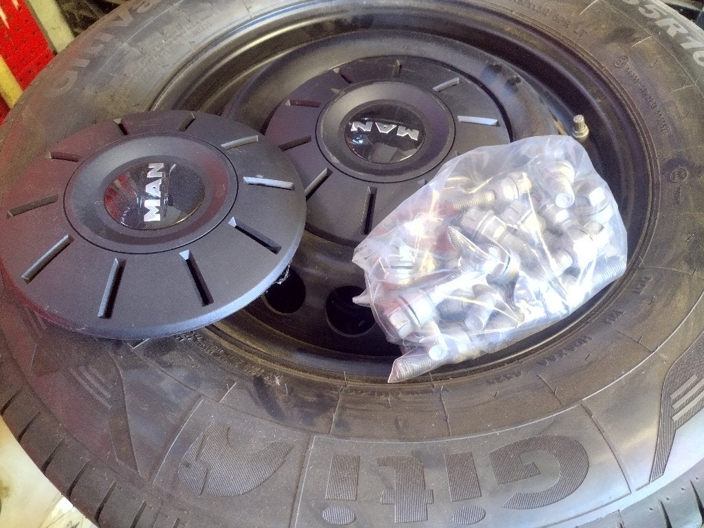 MAN tge velgen, Auto-onderdelen, Banden en Velgen, Ophalen, Bestelwagen, Velg(en), 16 inch