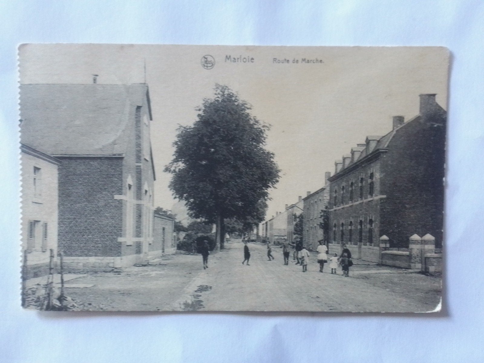 MARLOIE 1924 ROUTE DE MARCHE, Enlèvement ou Envoi, 1920 à 1940, Affranchie, Luxembourg