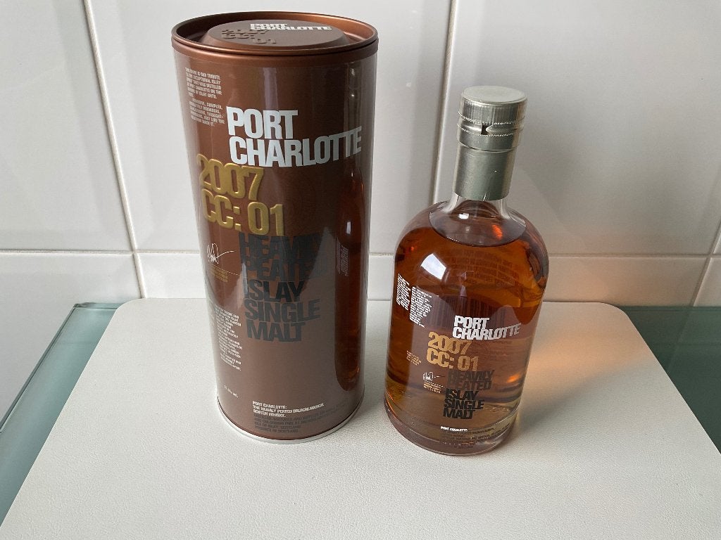 Port Charlotte whisky cc:01    2007, Ophalen, Overige gebieden, Overige typen, Nieuw