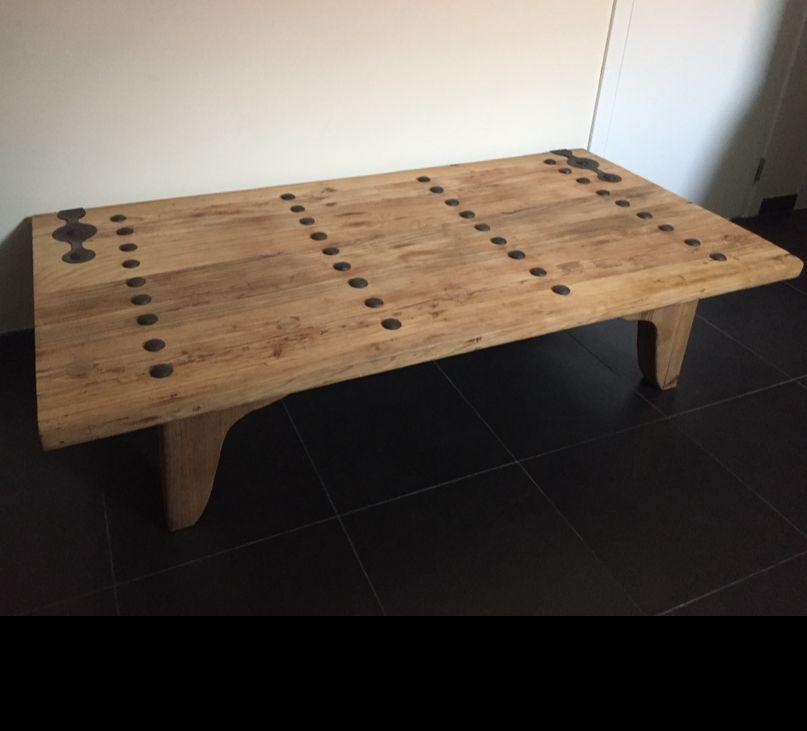 Salontafel, Huis en Inrichting, Tafels | Salontafels, Ophalen, Zo goed als nieuw