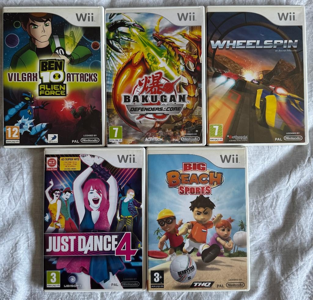 Nintendo Wii Games [LOT], Enlèvement ou Envoi, 1 joueur, Autres genres, Utilisé