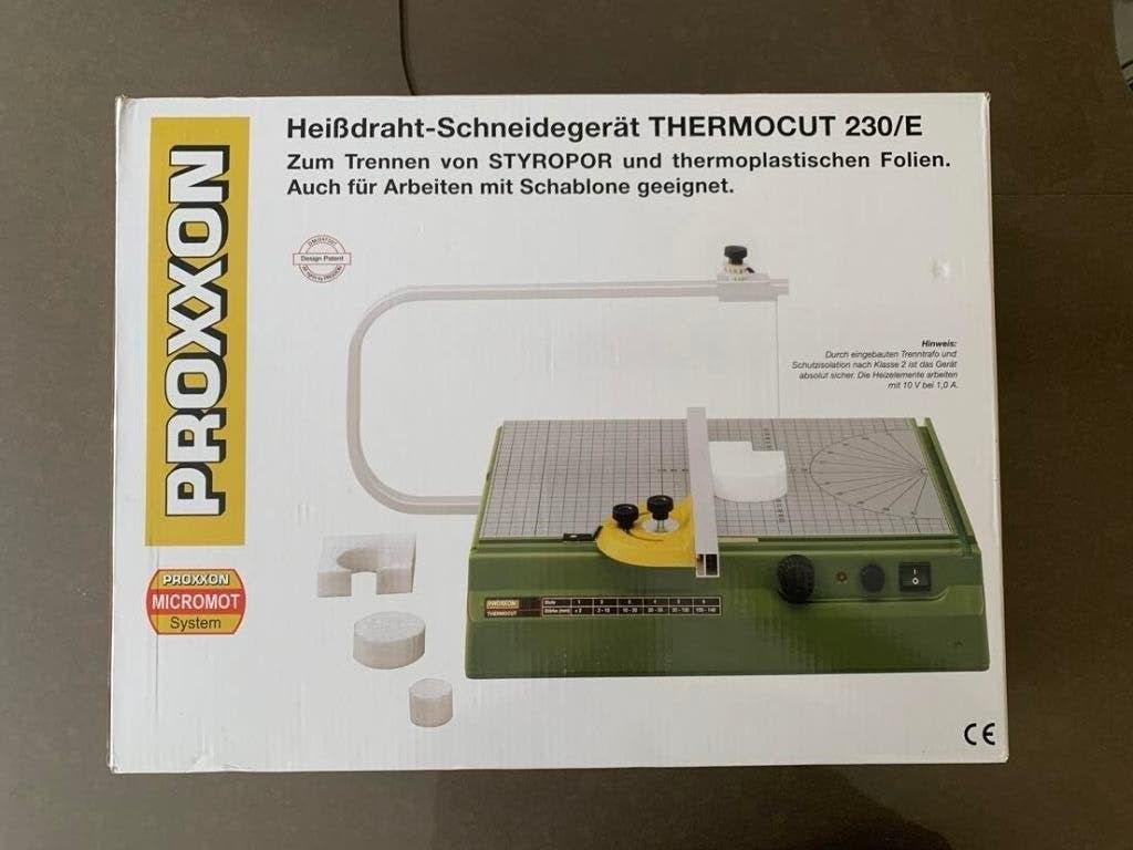 Foamcutter Proxxon, Enlèvement, Utilisé