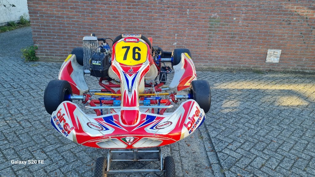 Te koop birel met rotax max senior, Sport en Fitness, Ophalen, Zo goed als nieuw, Kart
