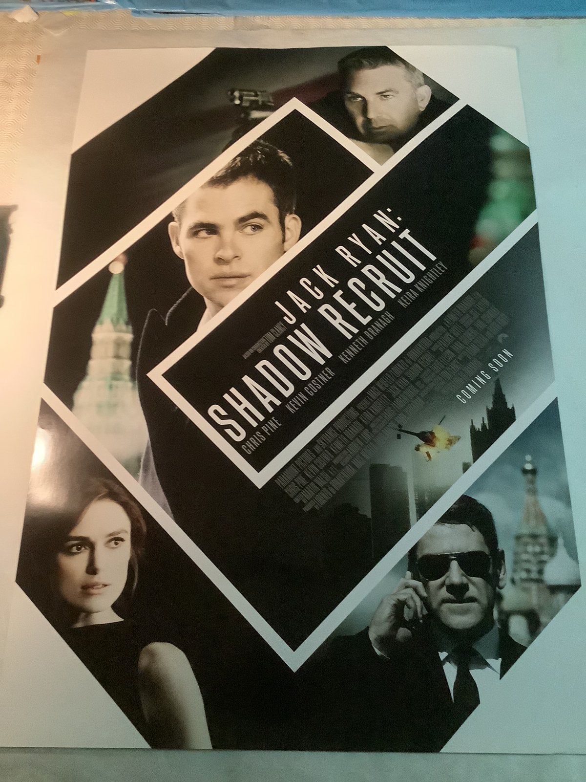 JACK RYAN   USA FILMPOSTER   68,5-101,5 cm, Ophalen of Verzenden, Zo goed als nieuw