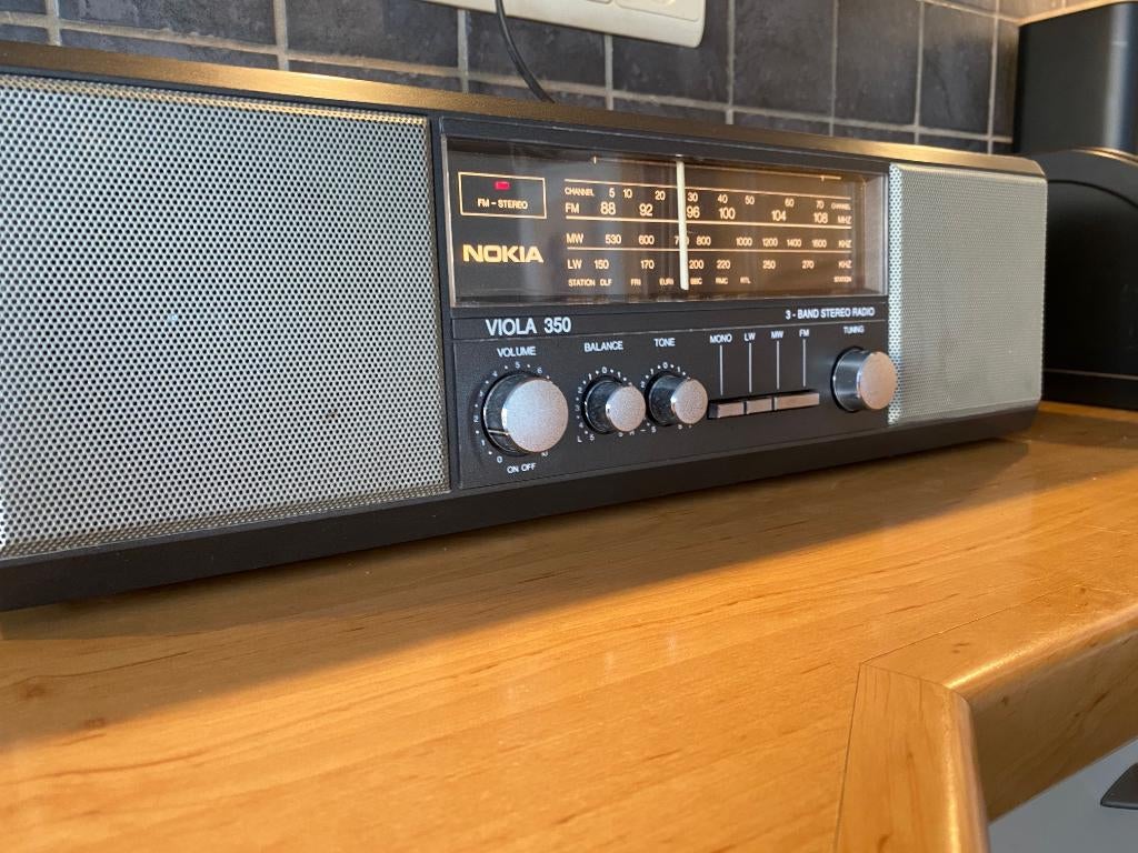 Nokia Viola 350-Tafelradio, Audio, Tv en Foto, Ophalen of Verzenden, Gebruikt, Radio