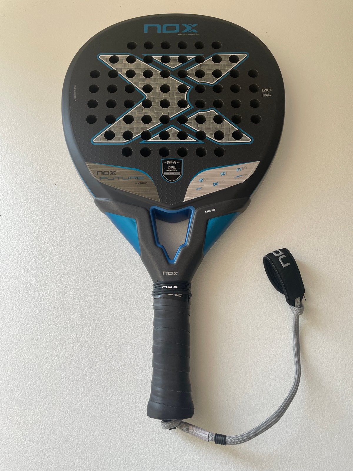 Nox Future Hybrid 12K, Sports & Fitness, Padel, Enlèvement ou Envoi, Comme neuf, Raquette de padel