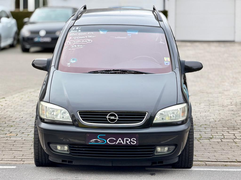 Opel zafira 1.8i ** Automatiek ** 7 plaatsen ** Airco **, Achat, Entreprise, 7 places, Entretenue par le concessionnaire