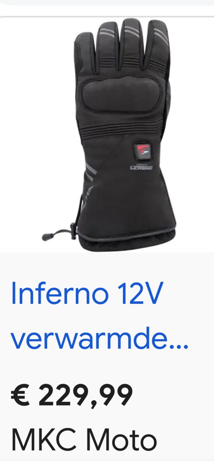 Verwarmde motor handschoenen, Ophalen, Heren, Handschoenen