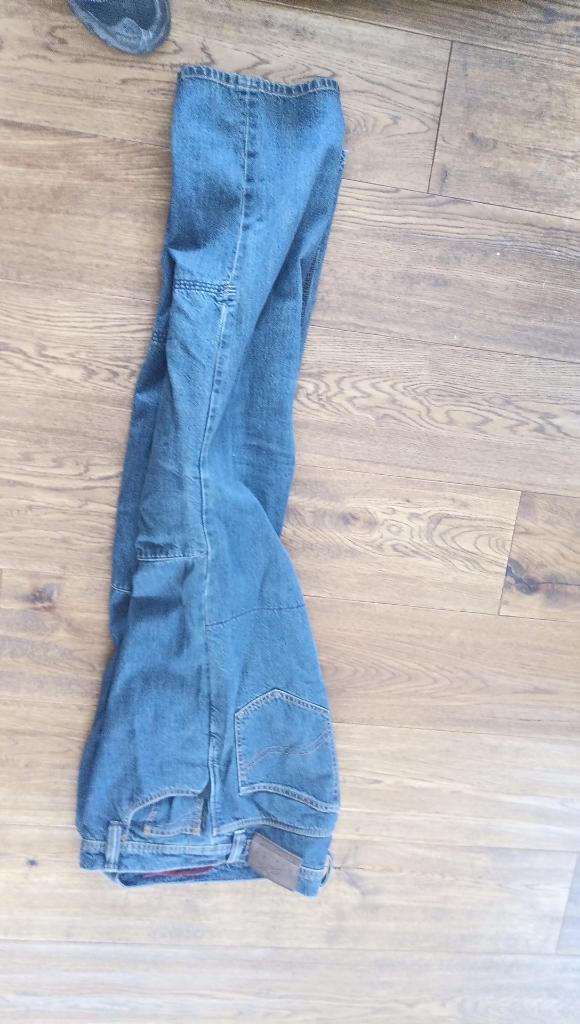 motor jeansbroek, Motos, Seconde main, Pantalon | textile, Enlèvement, Alpinestars