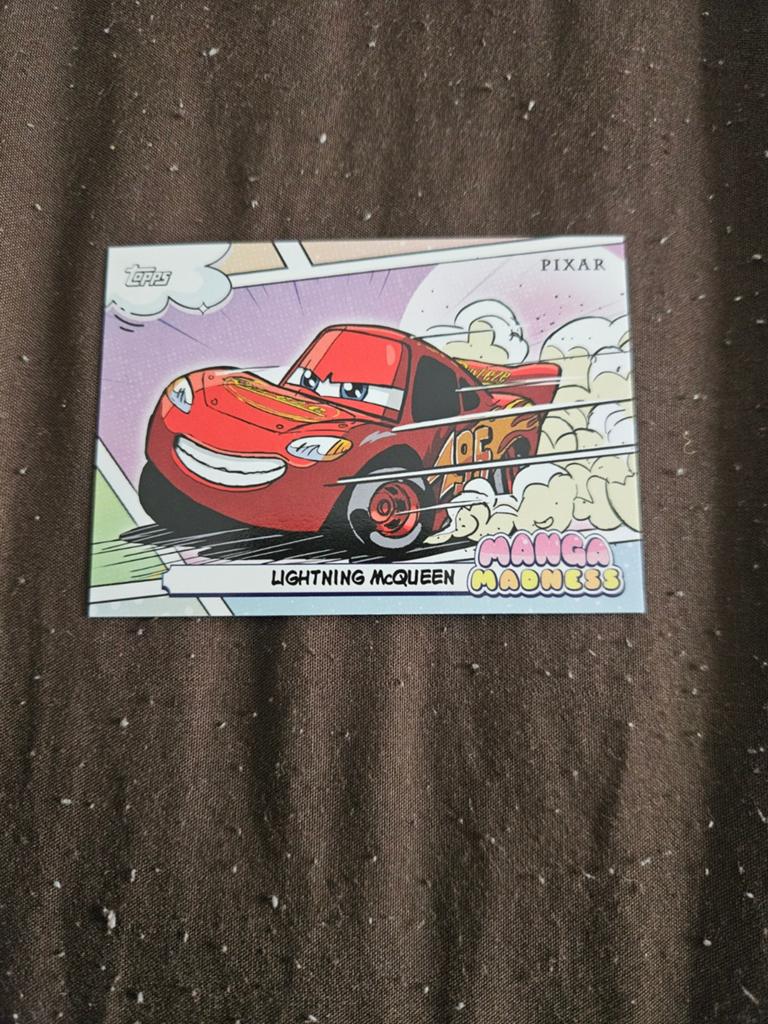 Topps disney lightning mcqueen, Hobby en Vrije tijd, Ophalen of Verzenden