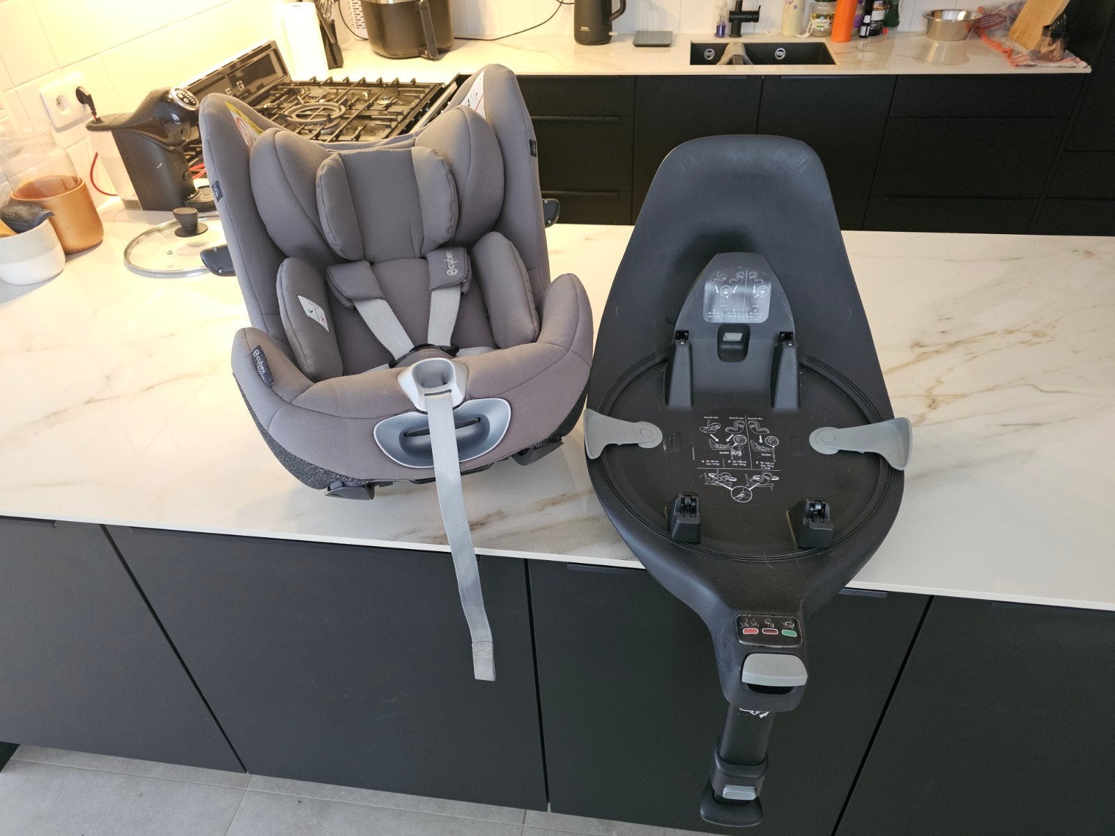 Cybex Sirona Z2 i-Size incl. 360 Draaibare Base Z2, Ophalen, Overige merken, Slaapstand, Isofix