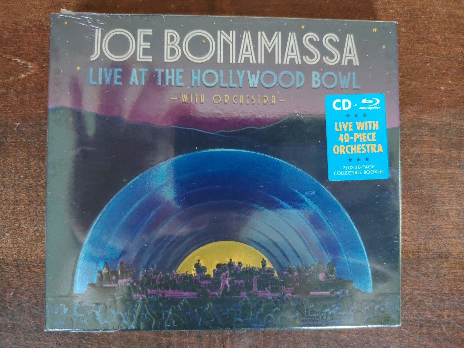 CD + Blu-ray : JOE BONAMASSA - Live at the Hollywood Bowl, Ophalen of Verzenden, Nieuw in verpakking, Bluesrock