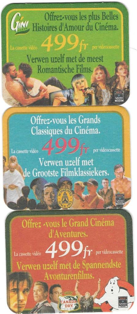 bierviltje 3st Gini, Verzenden