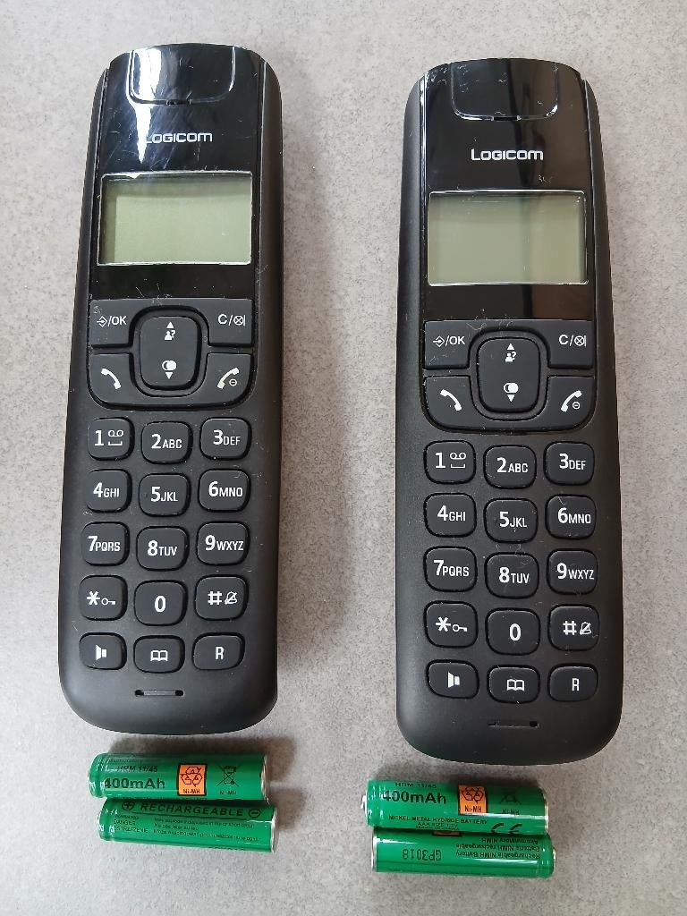 Telefoon, Telecommunicatie, Ophalen, Gebruikt, 2 handsets