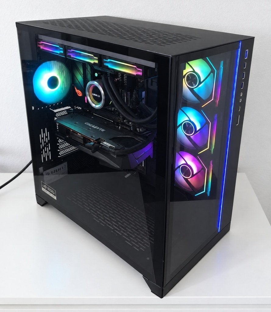 i7 Game Pc : Lian Li RGB, 1TB NVMe, 32GB, Radeon RX 6600 XT, Ophalen, 32 GB, Game Pc, Info@retrogamed.be