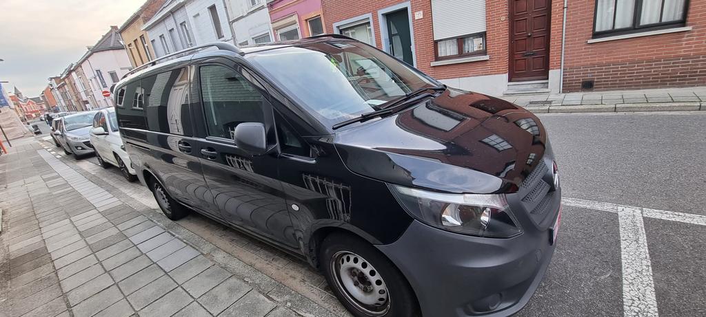 Mercedes-benz viti 116 cdi bluetec, Auto's, Automaat, 4 deurs, 4 cilinders, Zwart