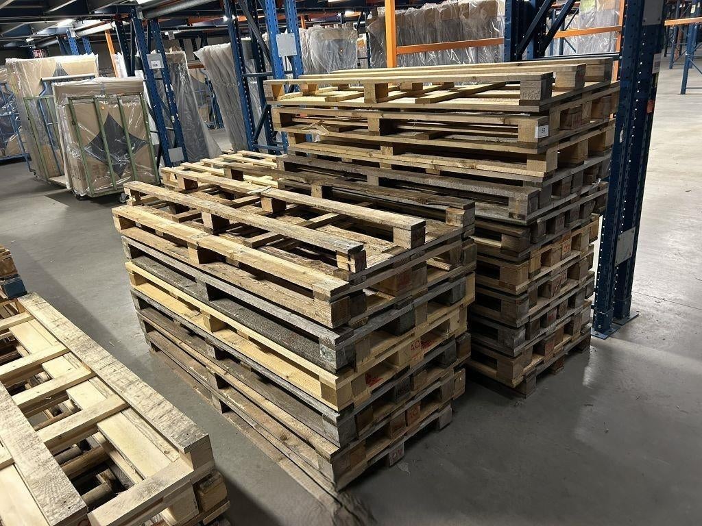 Partij houten palletten, Enlèvement, Palette