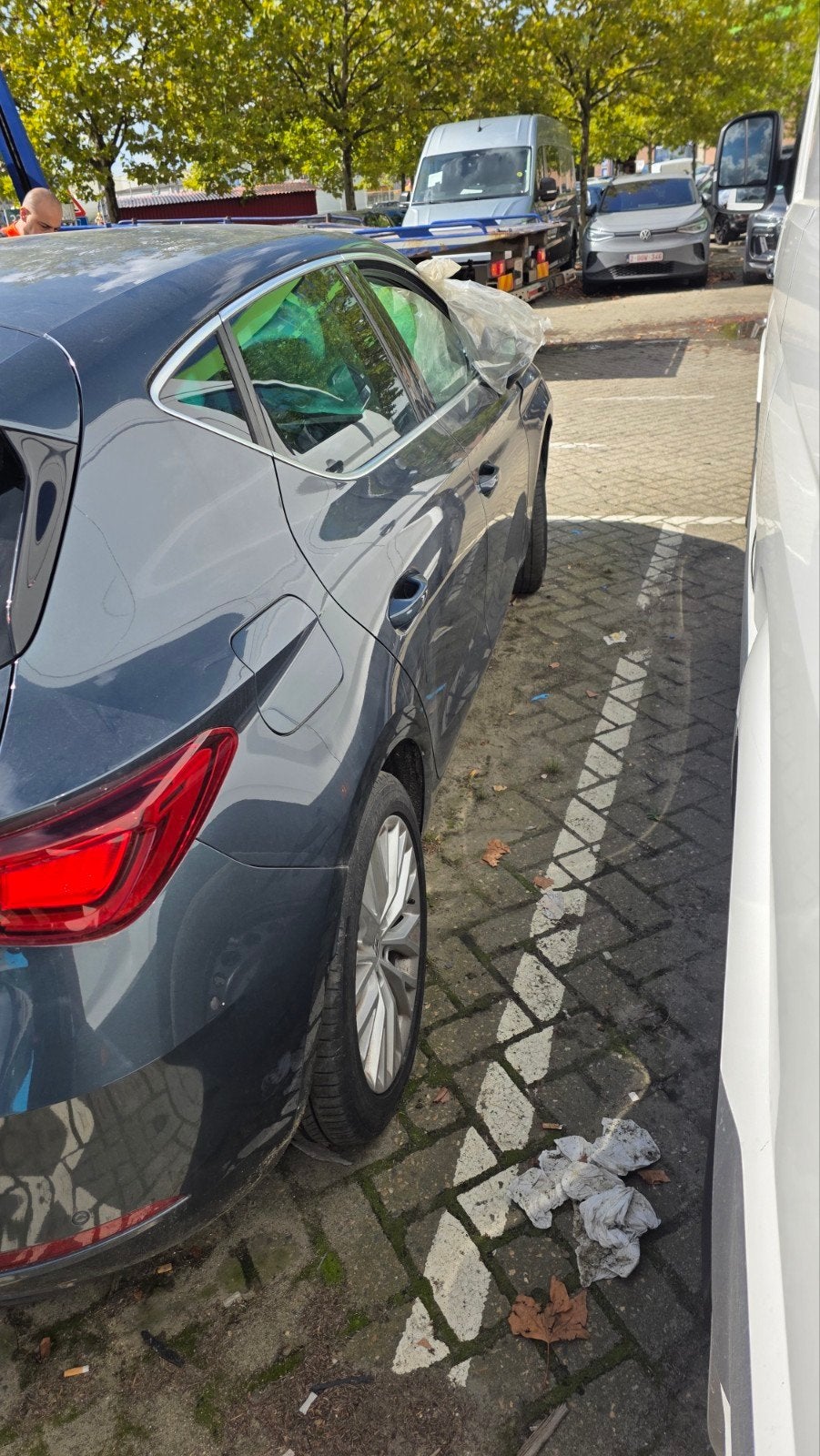 Seat Leon 1.4 e-Hybrid DSG Xcellence (2020) – schadeauto – 1, Autos, 1395 cm³, Argent ou Gris, Achat, Euro 6