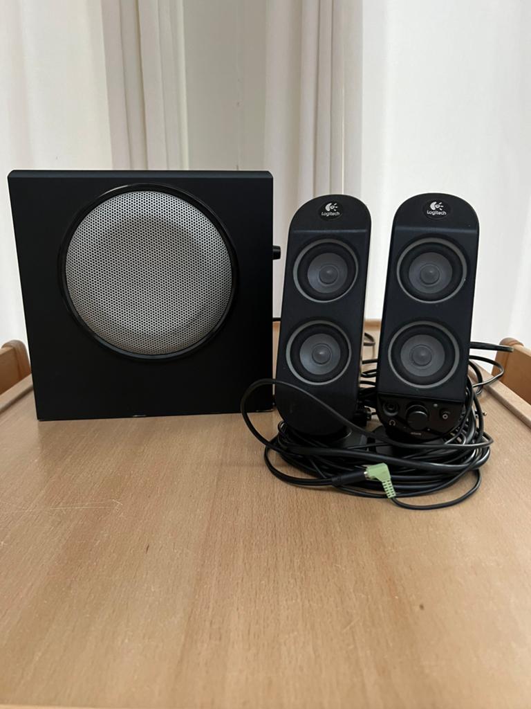 Speakerset Logitech, Ophalen, Gebruikt