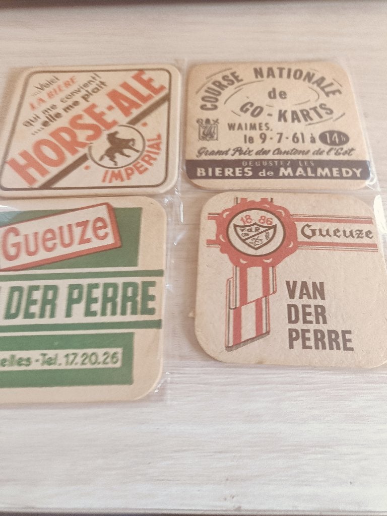 Bierviltjes, Ophalen of Verzenden, Zo goed als nieuw, Viltje(s)