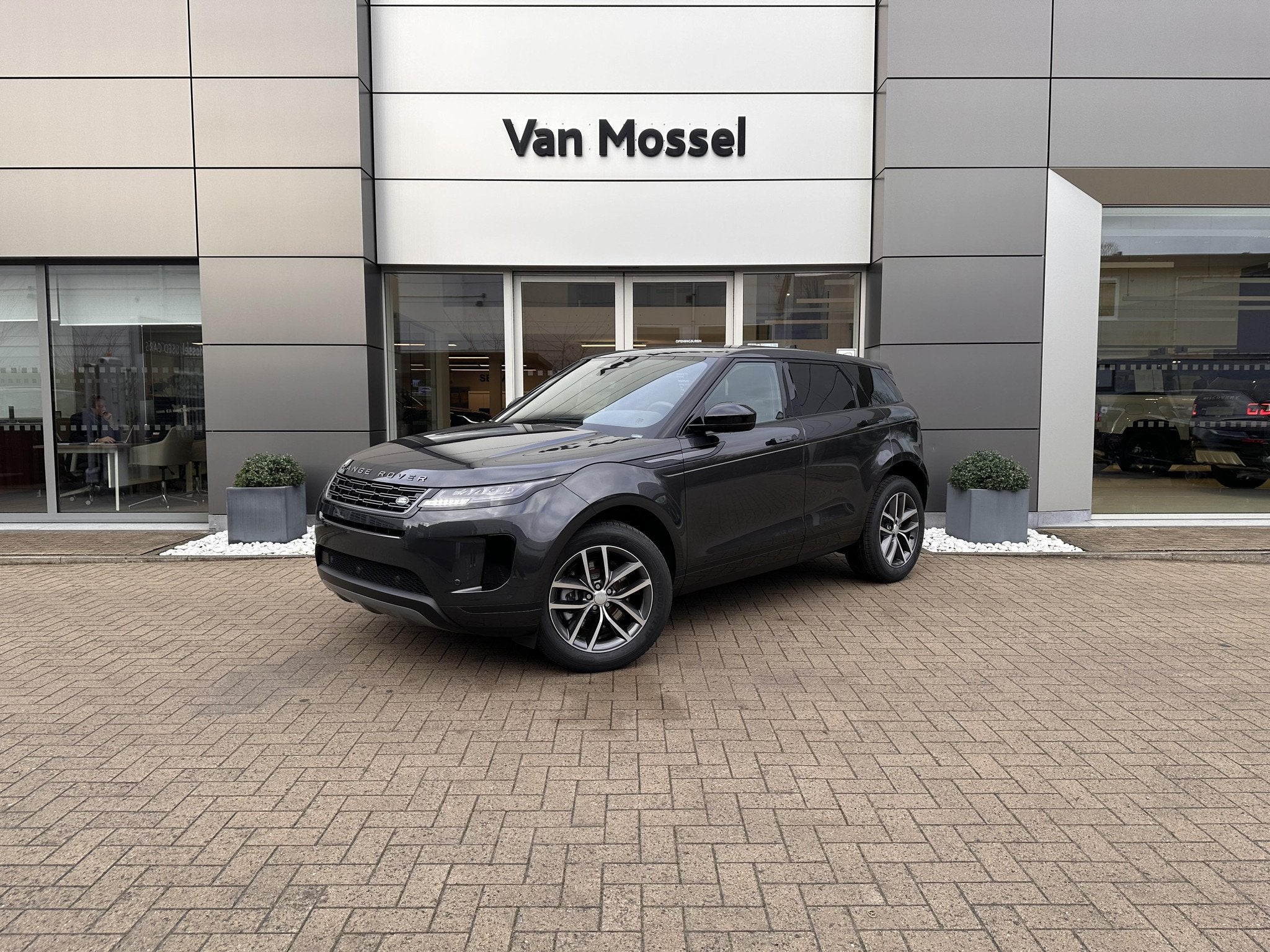 Land Rover Range Rover Evoque P160 S FWD Auto. 26.5MY, Auto's, 1498 cc, Zwart, Leder, Bedrijf