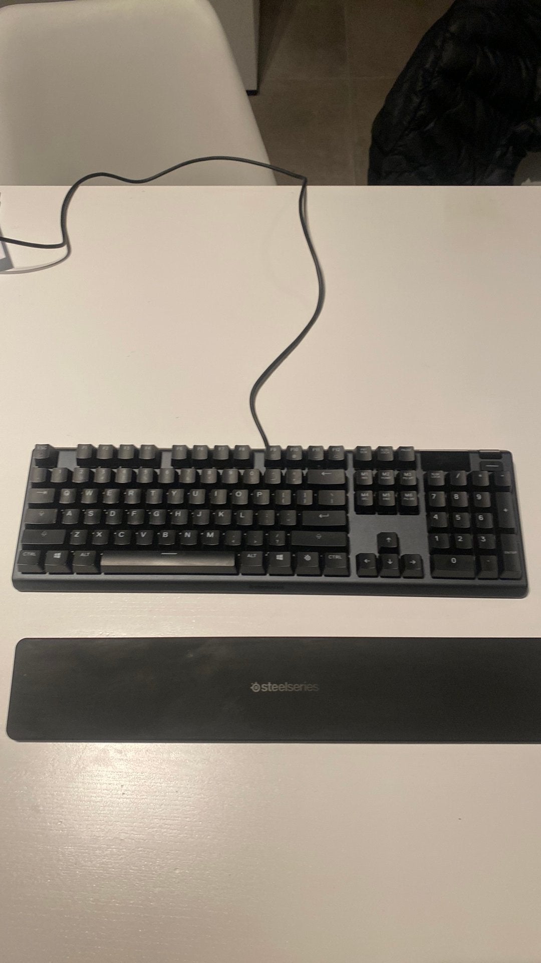 SteelSeries Apex 5 RGB mechanisch gaming toetsenbord, Computers en Software, Gaming toetsenbord, Ophalen of Verzenden, Zo goed als nieuw